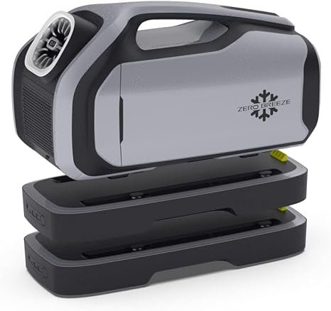 Zero Breeze Z20B 840Wh Lithium-Ion Battery – Portable Power Pack for Mark 2 Air Conditioner with Pass-Through Charging