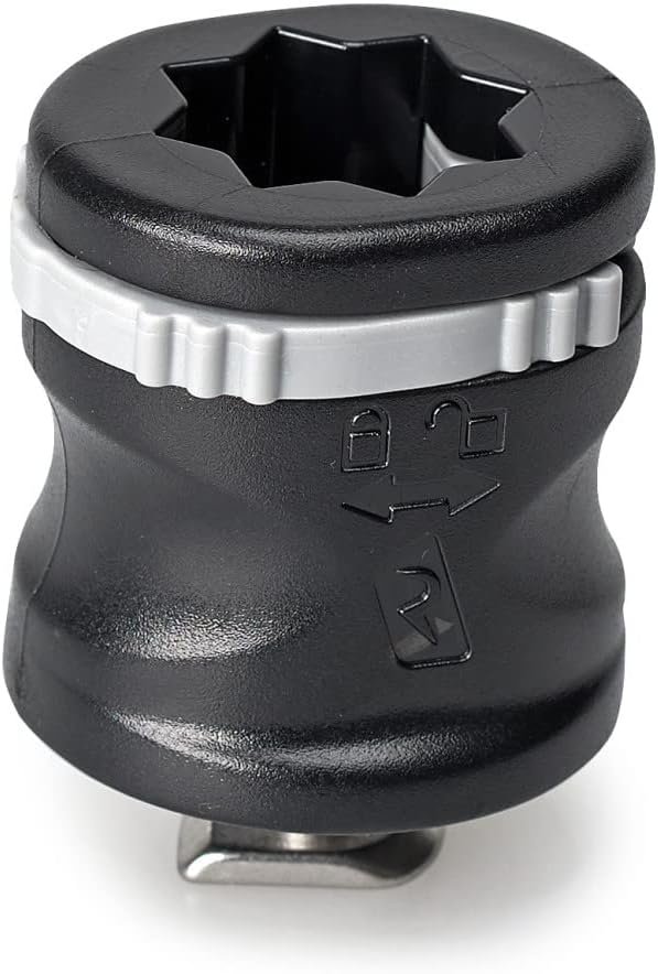 RAILBLAZA 08-0085-11 Rod Holder II with MiniPort TracMount – 360° Rotation, Locking Collar and Track Mount Base - Image 2