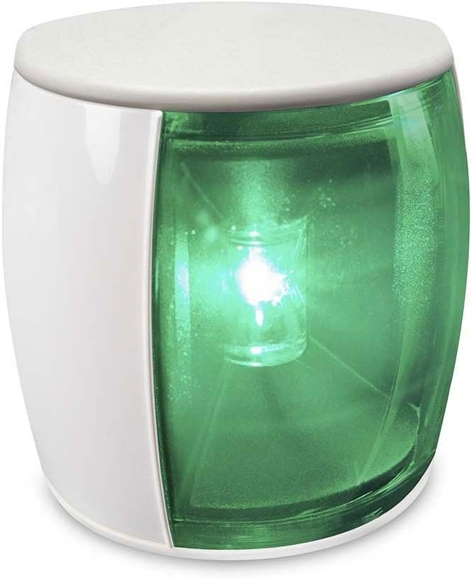 HELLA Marine NaviLED Pro Starboard Navigation Light 17461111 – 3NM LED Lamp with IP67 Sealed Housing and 9-33V Operation