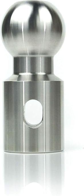 Weigh Safe WSBL 1-7/8in Hitch Ball – Replacement Tow Ball for Adjustable Trailer Hitch Systems