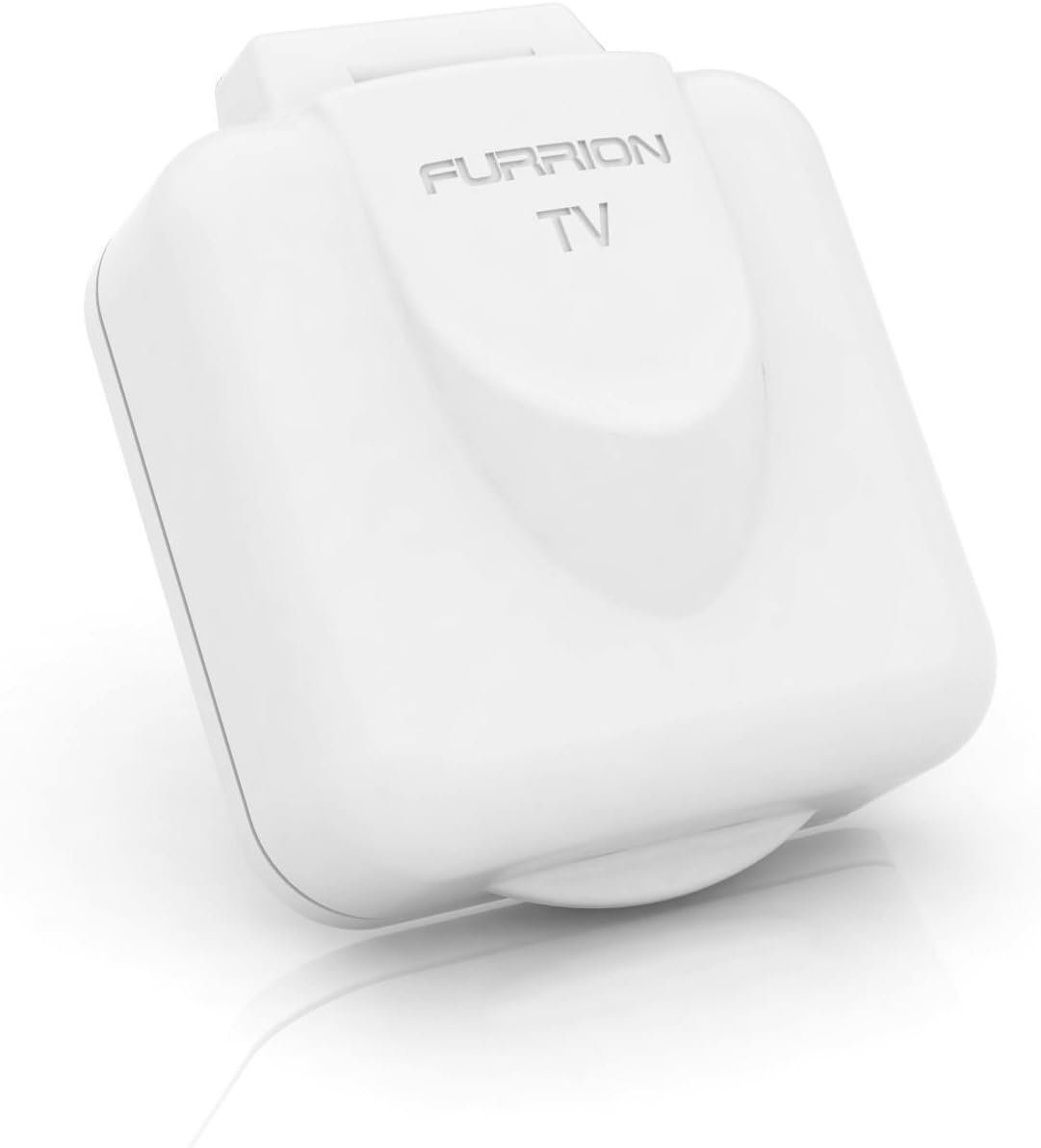 Furrion TV Inlet Wall Plate – Single F Connector Coaxial Input for RV Satellite, Cable, and Television Connections - Image 4