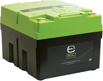 Expion360 EX360XDPC Custom 360Ah Lithium Battery – 12.8V LiFePO4 Extreme Density Power Center for RV and Marine Applications