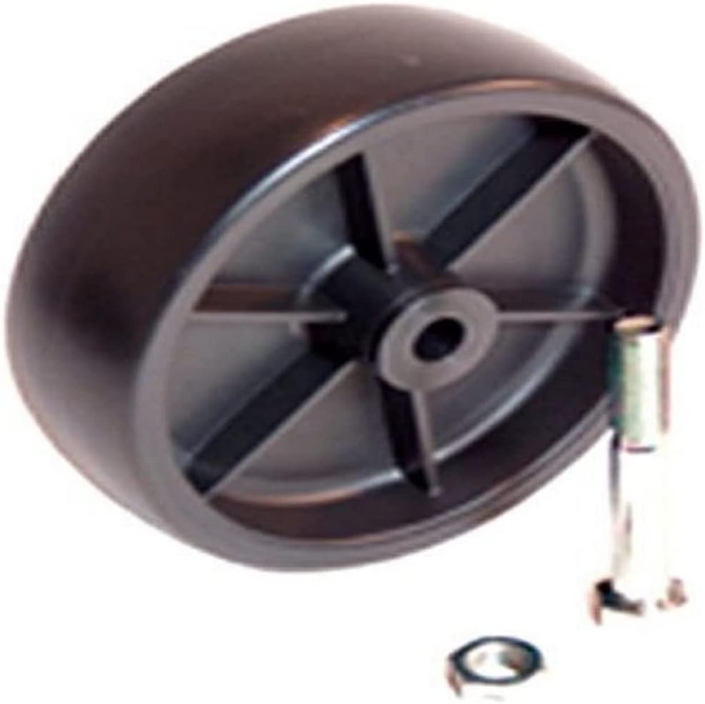 Dutton-Lainson 6806 Standard Jack Wheel – 6in Polypropylene Replacement Wheel with Mounting Hardware for Marine Jacks