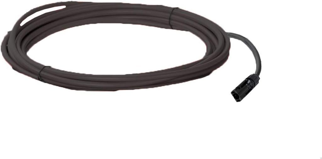Go Power 73724 MC4-OUTPUT-25B Solar Extension Cable – 25ft Black MC4 Wire for Solar Panel Connections