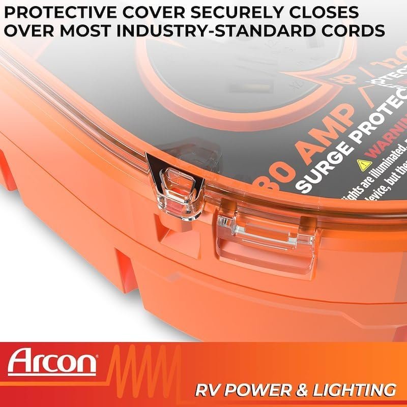 Arcon 19758 Surge Protector – 30 Amp 120V RV Power Protector with cETL Certification and Weather-Resistant Housing - Image 5