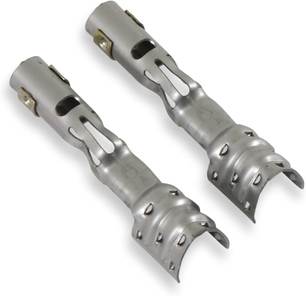 MSD 3301 Straight Spark Plug Boots & Multi-Angle Terminals Kit – Custom Ignition Wire Components, 2-Pack Carded Set - Image 4