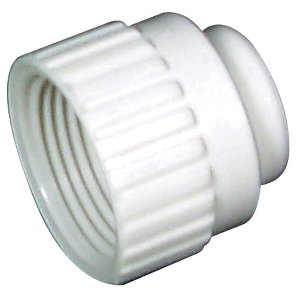 Flair-It 16860 Plug Cap – 1/2 in PEX and Polybutylene Tubing End Cap, Reusable Plastic Plumbing Fitting