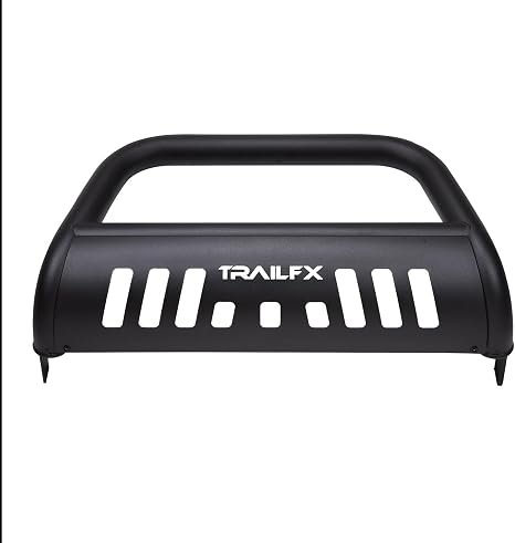 TrailFX B0045T Bull Bar – 3in Titanium Black Powder-Coated Steel – Fits 2024-2025 Toyota Tacoma
