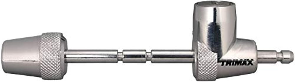 Trimax TC123 Universal Trailer Coupler Lock – Fits 1/2in to 3-1/2in Couplers – Hardened Steel Trailer Security - Image 3