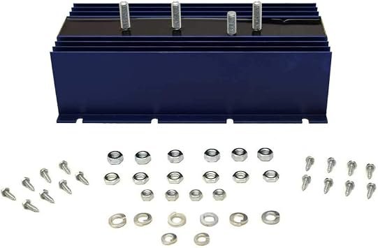 Newmar 13165 Battery Isolator – 165 Amp Three-Bank Charging System for Dual Alternator Marine and RV Applications