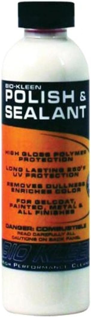 Bio-Kleen M00803 Polish & Sealant Kit – 4 oz Fiberglass Surface Protectant and Gloss Restorer
