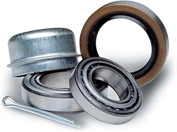 Dexter Marine 81121 Tapered Bearing Kit – 1-1/16in x 3/4in Trailer Wheel Bearings with Dust Cap