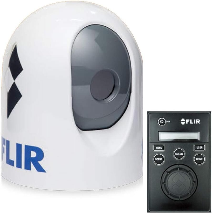 FLIR MD-625 Fixed Marine Thermal Camera – 640 x 480 Resolution Night Vision System with JCU Compatibility