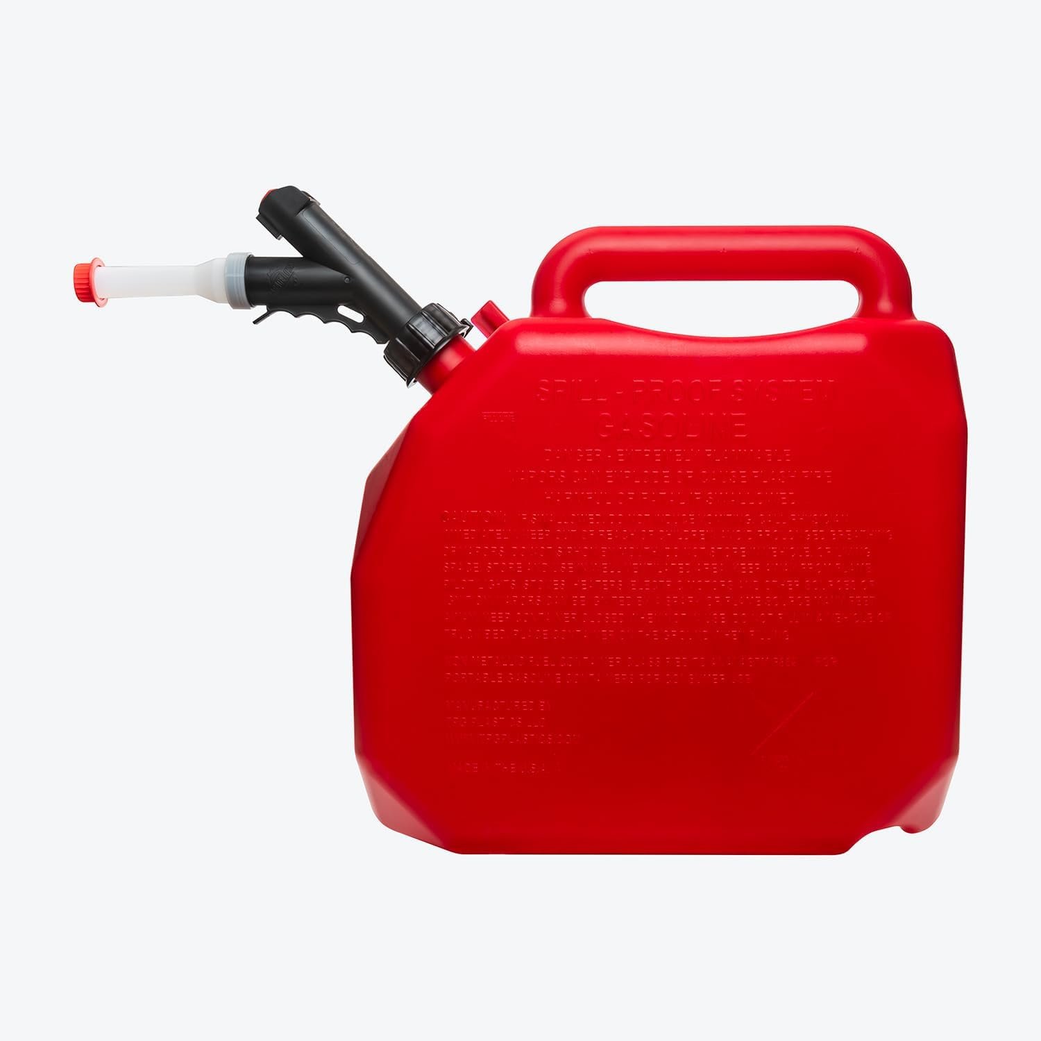 VP Racing Fuels 3839 Press 'N Pour Gas Can – 5.5 Gallon Motorsports Utility Fuel Container with Ergonomic Handle - Image 3