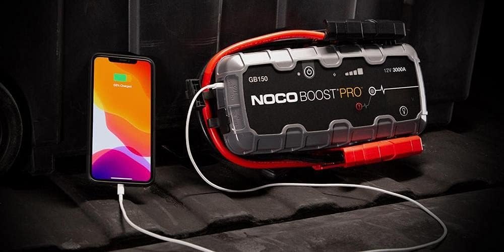 NOCO GB150 Boost PRO 4000A Jump Starter – 12V UltraSafe Lithium Booster for Gas Engines up to 10L and Diesel up to 6L - Image 3