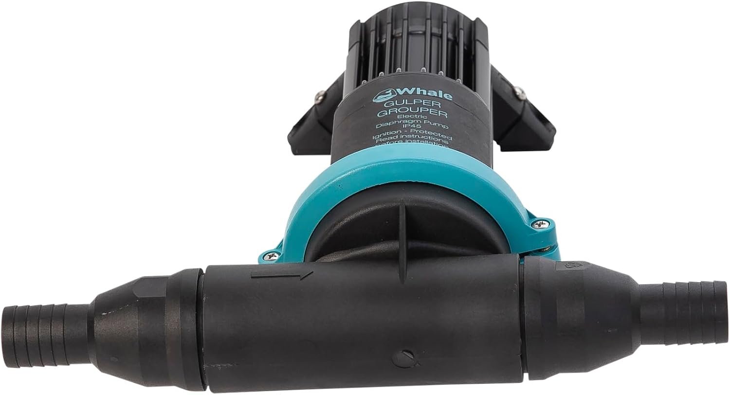 Whale BP4572 Gulper Grouper Pump – 12V Marine Waste Water Collection System with Diaphragm Pump Technology - Image 3