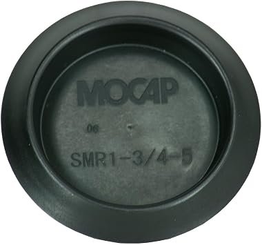Springfield 2100091 Spring-Lock Socket Plug Cover – Black Plastic 1-3/4in Deck Base Cover Pair for Marine Seat Mount Openings