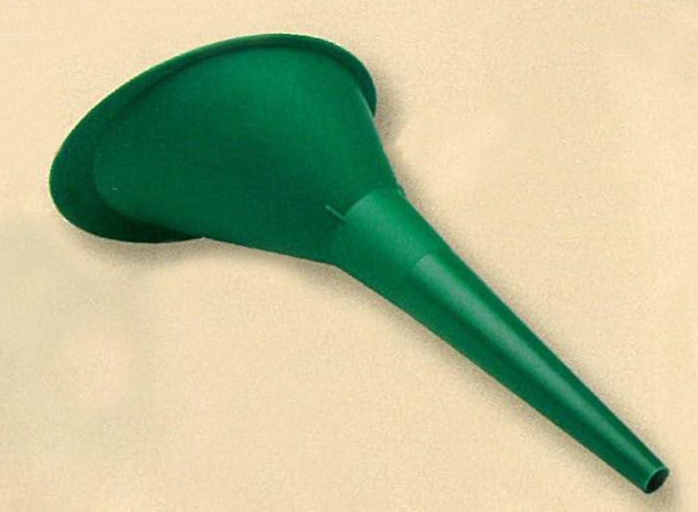 Midwest Can 3605 Mini Super Funnel – Compact Polyethylene Funnel with Flexible Pouring Design for Fluid Transfers