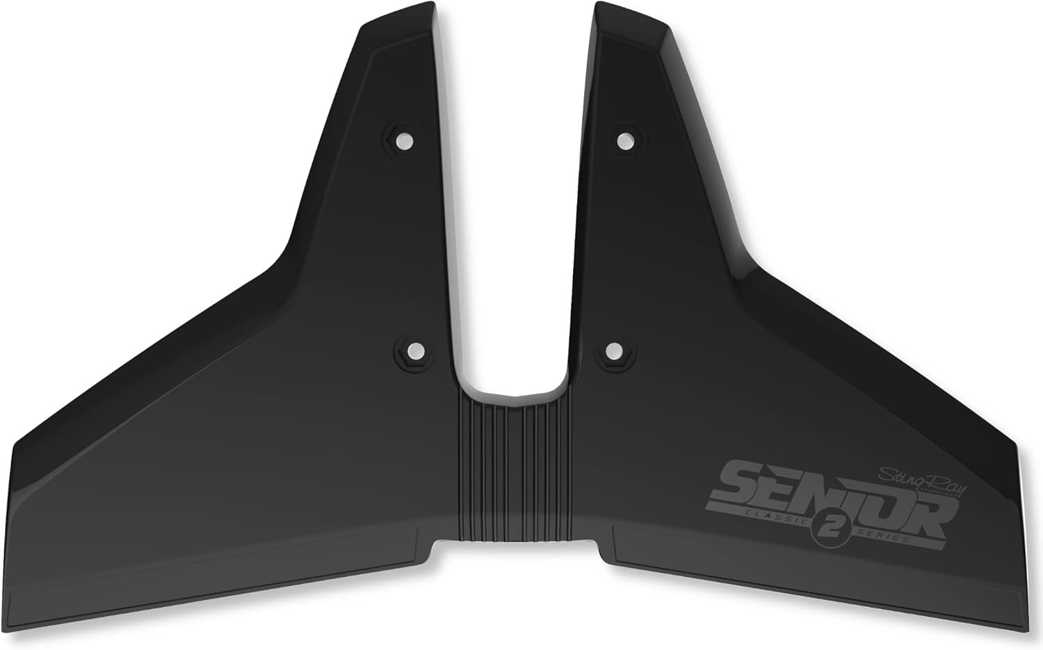 StingRay Classic 2 Senior Hydrofoil Black – Stabilizer Fin for 40 HP and Larger Outboards with Improved Planing and Stability - Image 2