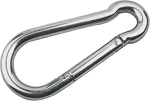 Sea-Dog 156060-1 Galvanized Steel Snap Hook – 2-3/8in Utility Connector with Spring Gate Closure