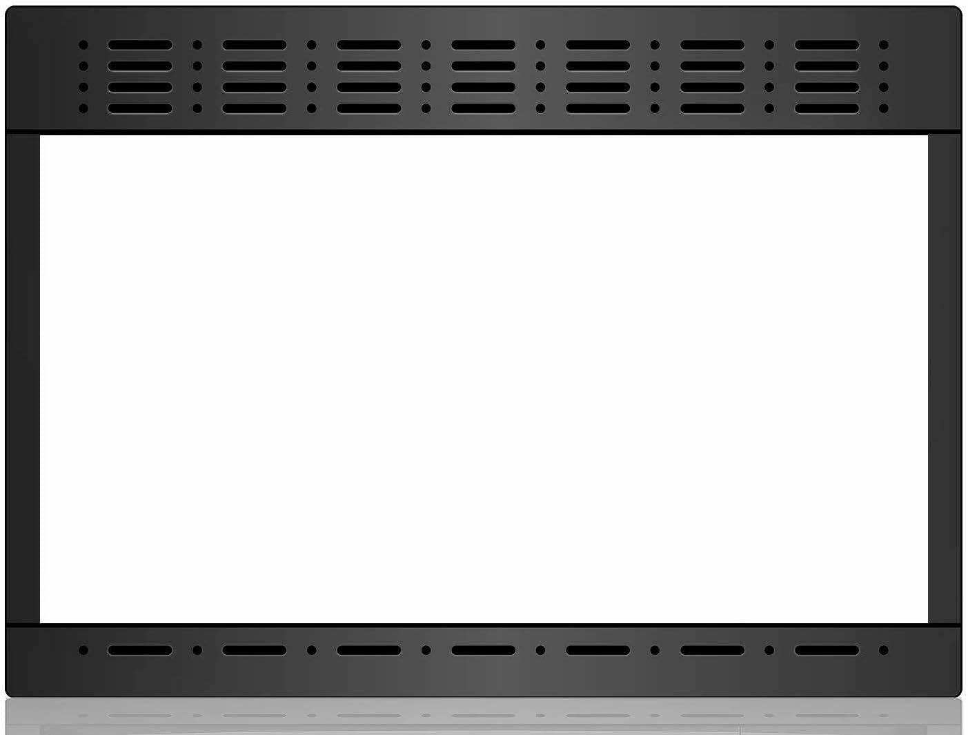 Contoure RV-TRIM9B Microwave Trim Kit – 21.5in x 14.88in Black Stainless Frame for RV-980B Microwave Installation - Image 4