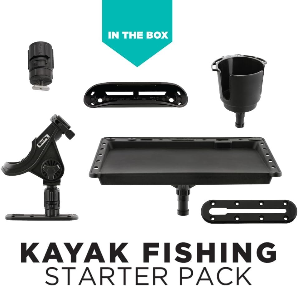 Scotty 111 Kayak Fishing Starter Pack – Essential Rod Holder and Mounting Kit for Kayak Anglers - Image 8