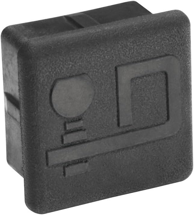 Draw-Tite 7010 Receiver Tube Cover – Black Hitch Receiver Plug for Standard Trailer Hitch Openings - Image 3