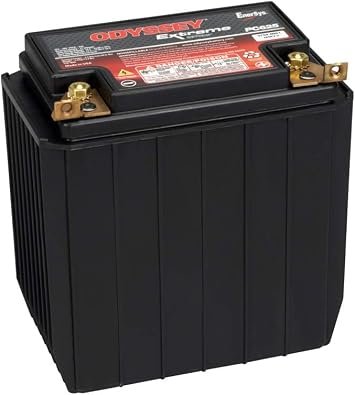 ODYSSEY ODS-AGM16CL PC625 AGM Battery – Compact TPPL Powersports Battery with 220 PHCA and Deep-Cycle Capability