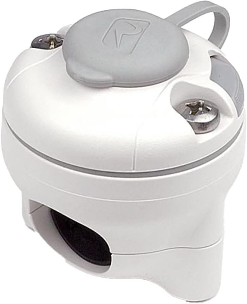 RAILBLAZA RailMount 19-25 White 3401121 – Rail Accessory Mount for 19 mm to 25 mm Marine Rails