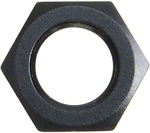 SpeedFX 560631BK -6AN Bulkhead Nut – Black Anodized 6061 Aluminum Fitting for Fuel, Oil & Coolant Line Pass-Through Systems