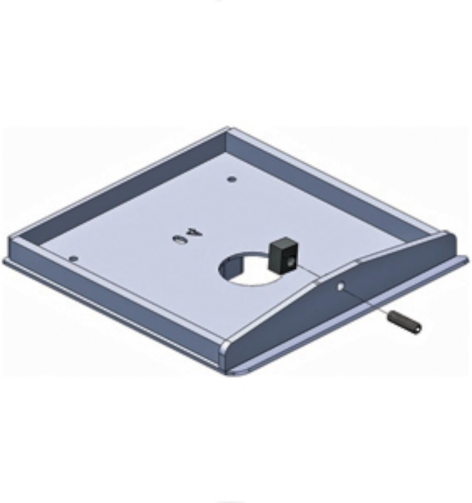 PullRite 331757 Quick Connect Capture Plate – Trailair Tri Glide Pin Box Adapter for SuperGlide Hitches