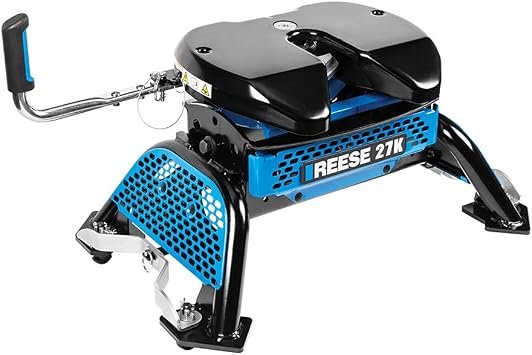 Reese 30922 M5 27K Fifth Wheel Hitch – Ford Super Duty Factory Prep Compatible with 27000 lb Rating