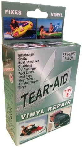 Airhead AHTR1B Tear-Aid Type B Repair Kit – Vinyl Repair Patch Kit for Inflatables, Water Toys and PVC Equipment