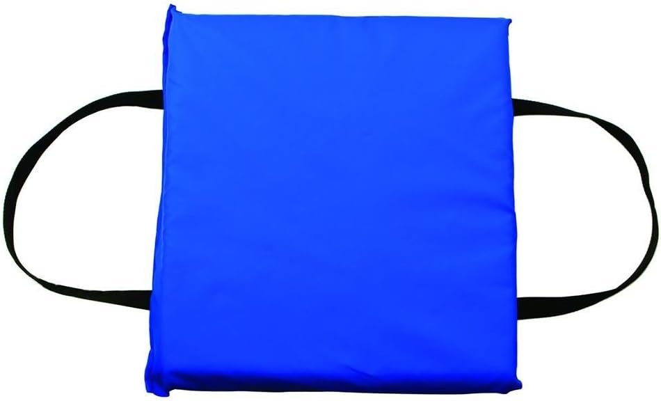 Onyx Outdoor Throwable Foam Cushion Blue – USCG Type IV Flotation Device with Durable Polyester Cover - Image 2