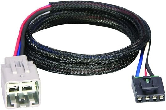Tekonsha 3065-P Custom Trailer Brake Controller Wiring Harness – Plug-In Adapter for Select Ford, Lincoln and Mercury Tow Vehicles