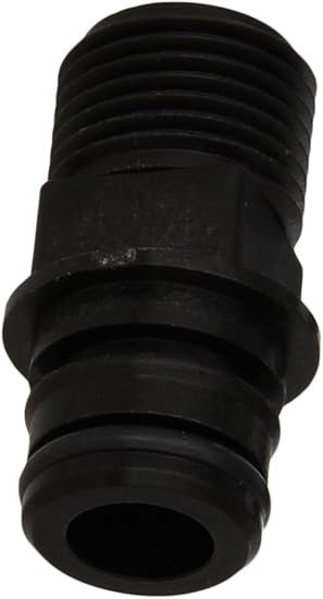Flojet 20381000 1/2 in Threaded Water Fitting – Straight NPT Connector for Pump and Plumbing System Applications