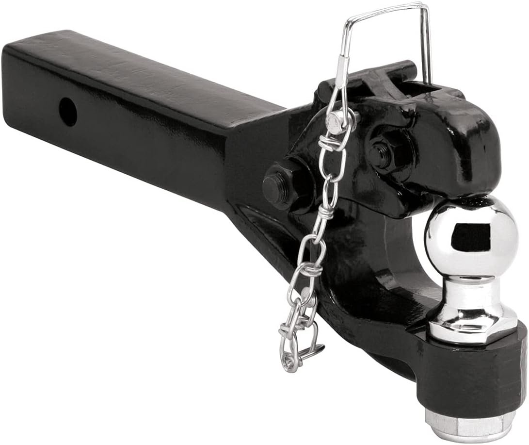Tow Ready 63041 Straight Shank Pintle Hook – Heavy-Duty Trailer Pintle Hitch with Straight Mount Shank - Image 2