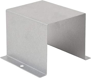 Flame King YSNHT6SHLD Range Regulator Shield – Protective Metal Shield for Outdoor Propane Cooktop and Range Systems