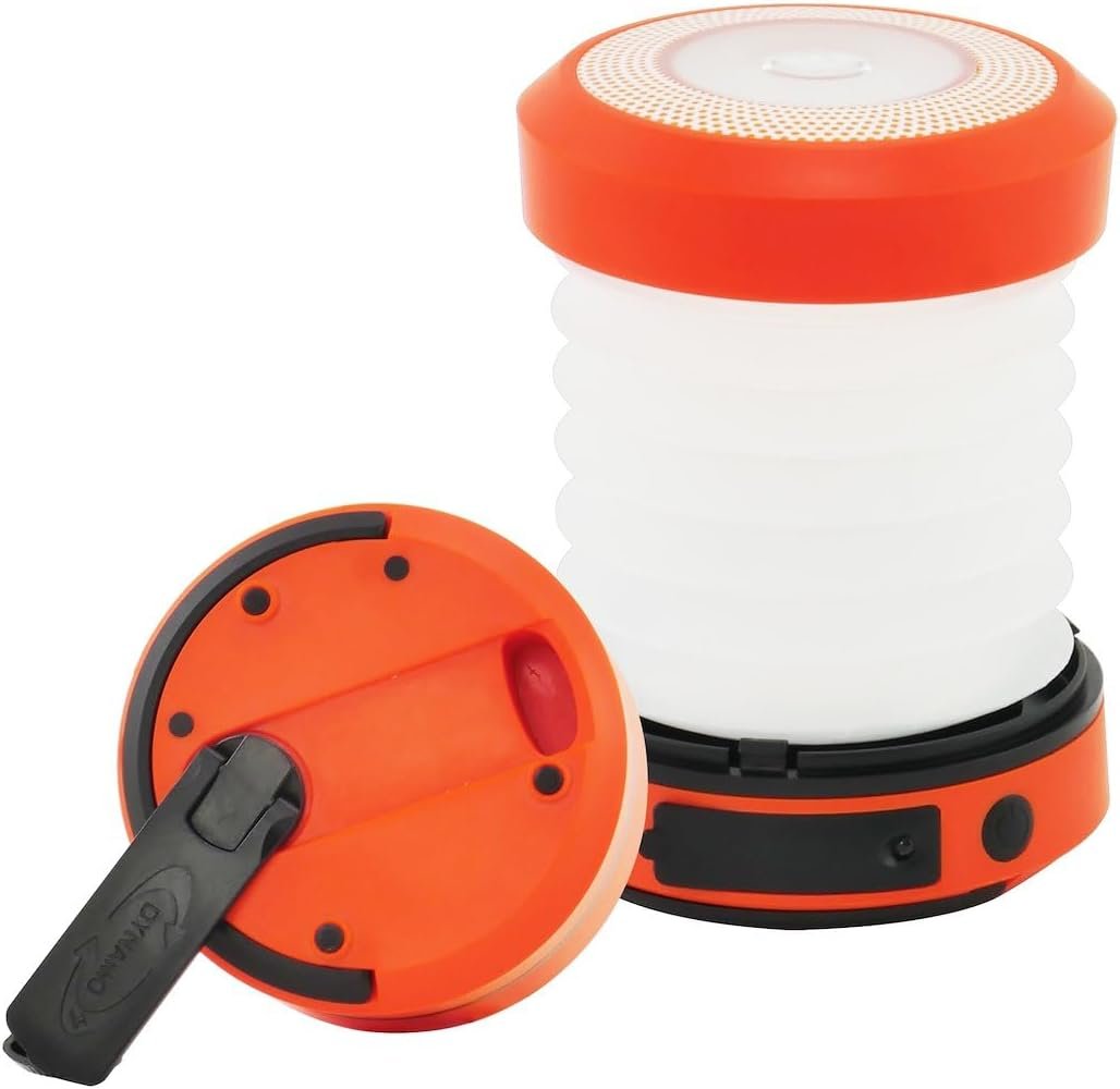 Ready America 10960 Hand Crank Rechargeable Lantern – Emergency Area Light with Manual Charging System