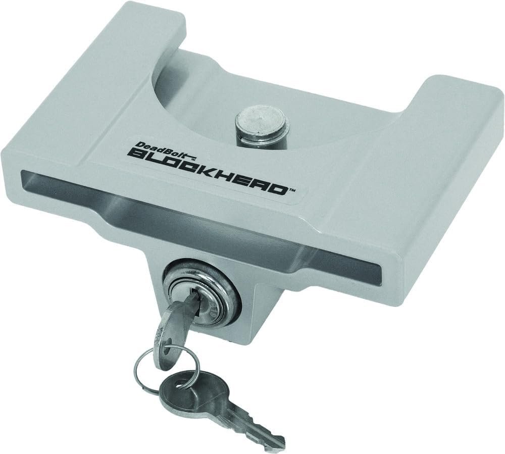 C.T. Johnson TSK3AS Tow & Stow Anti-Theft Lock Kit – Keyed-Alike Trailer Security Set for 2in and 2-5/16in Couplers