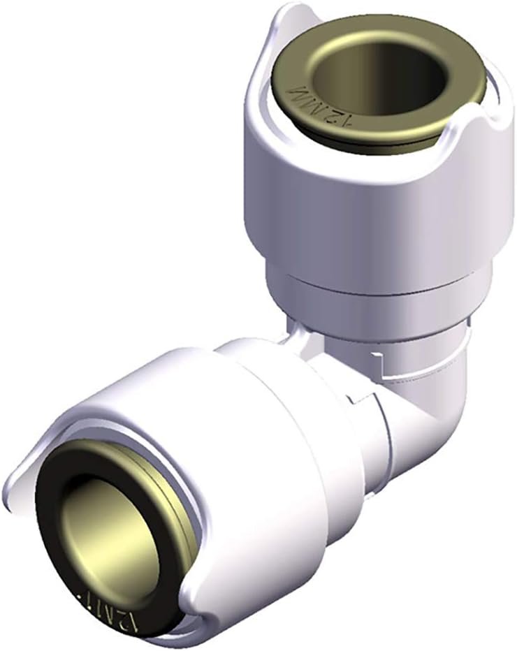 Whale WX1503B Equal Elbow Connector – 15mm Push-Fit 90 Degree Plumbing Fitting for Water Systems