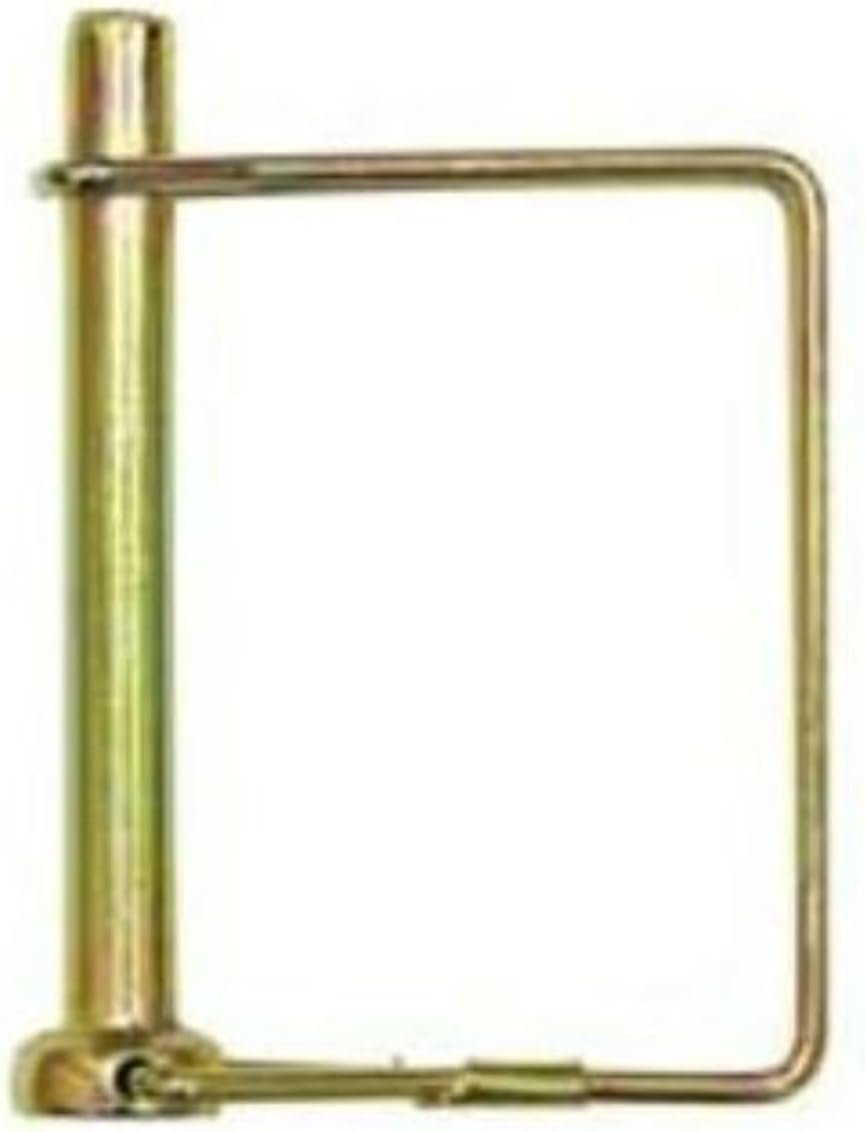 Buyers Products 66063 Snapper Pin – 1/4 Inch x 2.75 Inch Yellow Zinc Locking Pin