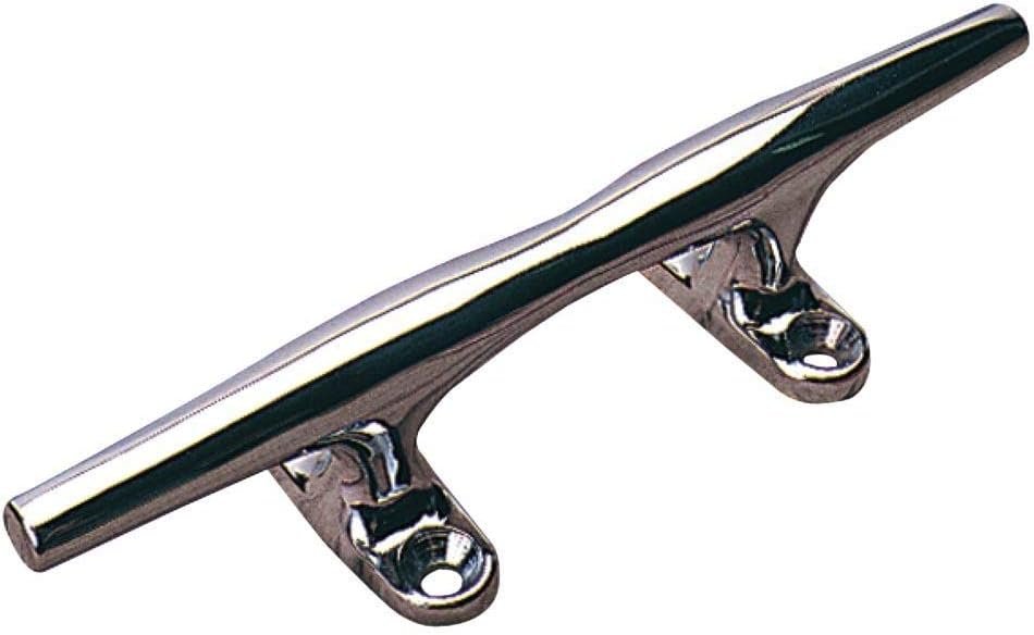 Sea-Dog 446041 Open Base Cleat – Chrome Plated Zinc Construction – Marine Docking and Mooring Hardware