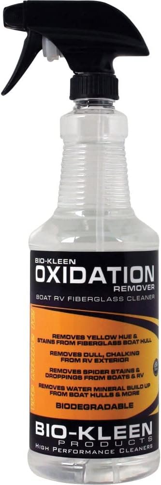 Bio-Kleen M00707 Oxidation Remover – 32 oz Fiberglass and RV Surface Cleaner for Oxidation, Water Stains and Teak Restoration - Image 2