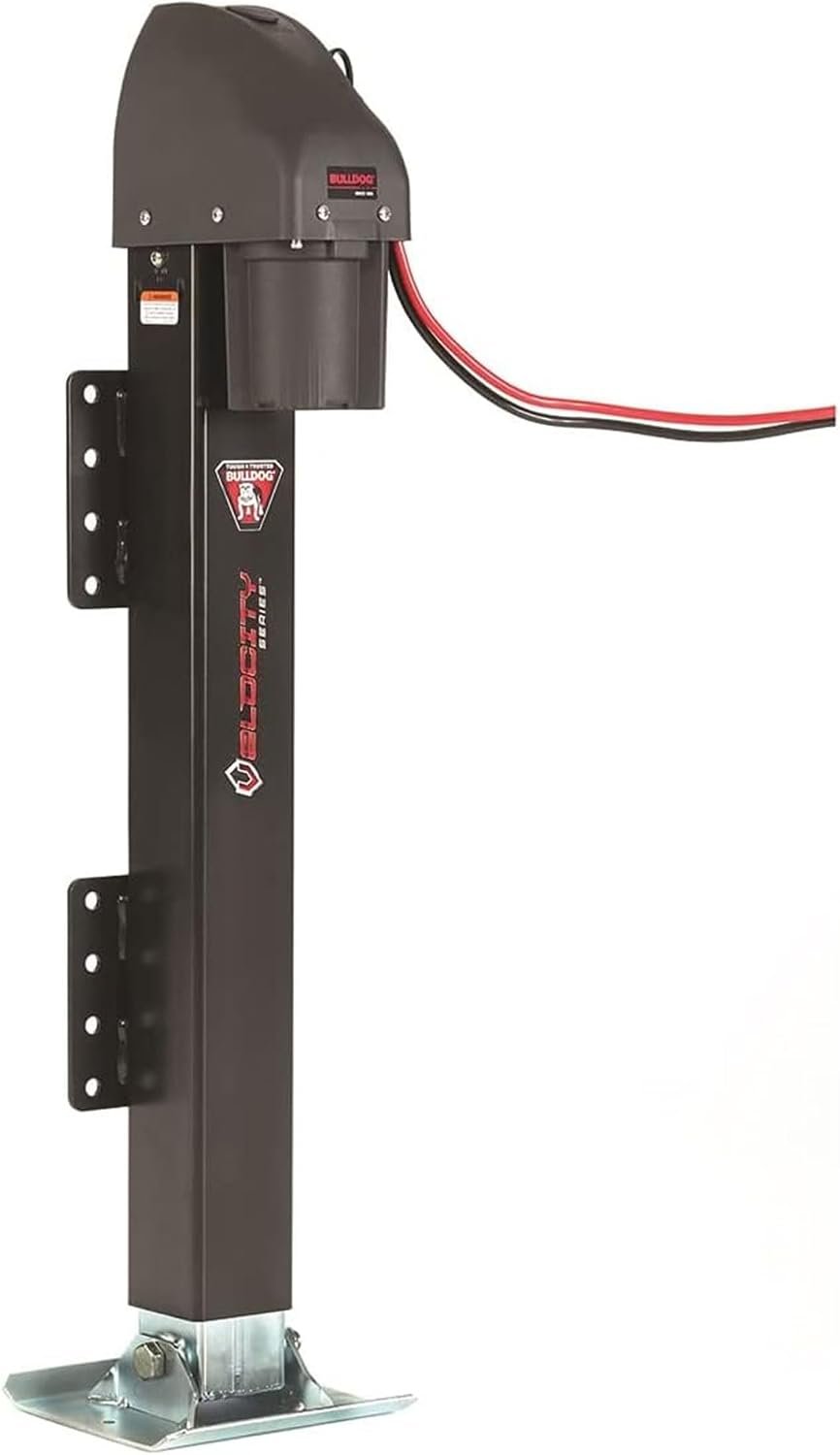 Bulldog Velocity 185400 Powered Trailer Jack – High-Speed 12V Electric A-Frame Jack with LED Work Light - Image 5