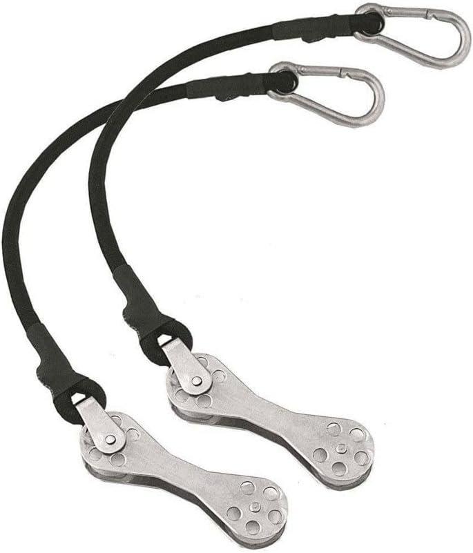 TACO Marine COK-0022-2 Shock Cord Kit – Double Roller Rigging Cord Set, 12 Pair Pack