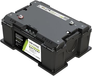 Go Power 83240 GP-ADV-LIFEPO4-300 Advanced Lithium Battery – 300Ah LiFePO4, Bluetooth Monitoring, Integrated Heater