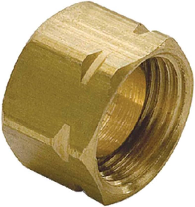 SeaStar HF5526 Tube Nut Set – 3/8in Hydraulic Tube Nuts Pack of 6 for SeaStar Steering Systems