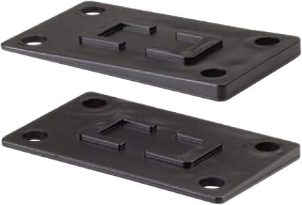 Shakespeare 414 Rubber Shim Kit for Ratchet Mounts – Four Heavy-Duty 5° Shims for Marine Antenna Mount Adjustment