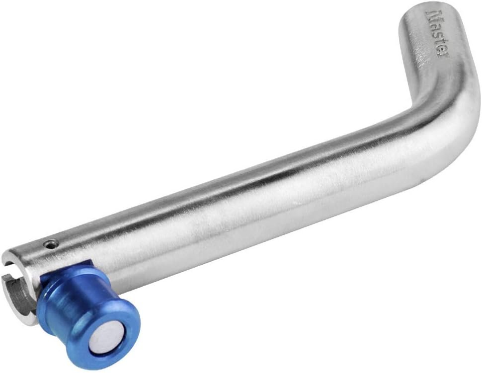 Master Lock 1465DAT Stainless Steel Hitch Lock Pin – 5/8in Receiver Lock with Weather Resistant Construction